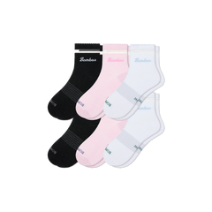 Women's UltraLite Sport Sheer Stripe Quarter Sock 6-Pack