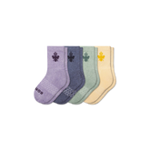 Junior Marl Calf Sock 4-Pack