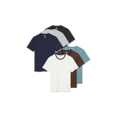 Men's Pima Cotton Crew Neck T-Shirt 6-Pack