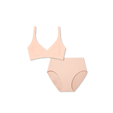 Women’s No Show Plunge Bralette + High Rise Brief Pack