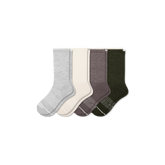 Men's Merino Wool Blend Calf Sock 4-Pack