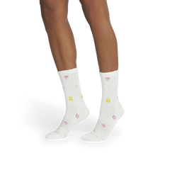 Women’s Garden Party Half Calf Socks