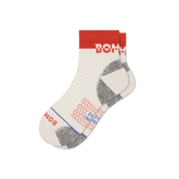 Men's Merino Wool Blend Hiking Quarter Socks