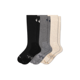 Men's Travel Compression Knee High Sock 3-Pack (15–20mmHg)