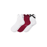 Women's Lightweight Bow Quarter Sock 3-Pack
