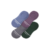 Women's Lightweight Merino Wool Blend No Show Sock 4-Pack