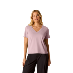 Women's Pima Cotton V-Neck T-Shirt 3-Pack