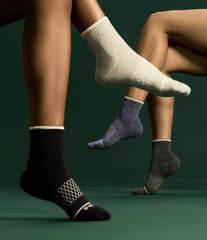 Men's Merino Wool Blend Quarter Sock 8-Pack