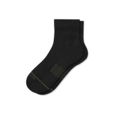 Men's Merino Wool Blend Modern Rib Quarter Socks