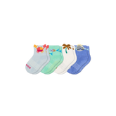 Toddler Seaside Gripper Calf Sock 4-Pack