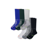 Men's Sport Compression Knee High Sock 6-Pack (20-30mmHg)