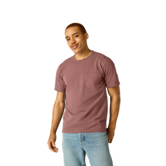 Men's Premium Weight Pocket Crew Neck T-Shirt 6-Pack