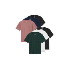 Women's Premium Weight Boyfriend T-Shirt 6-Pack