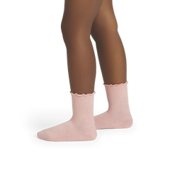 Junior Ruffle Rib Calf Sock 8-Pack