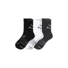 Men's Run Half Calf Sock 3-Pack