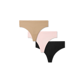 Women's Seamless Thong 3-Pack