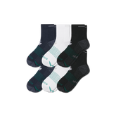 Women's Golf Quarter Sock 6-Pack
