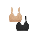 Women's Seamless Scoop Bralette 2-Pack