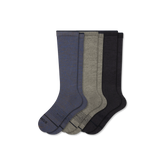 Women's Merino Wool Blend Everyday Compression Knee High Sock 3-Pack (15-20mmHg)