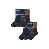 Men's Hiking Calf Sock 6-Pack