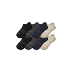 Men's Merino Wool Blend Ankle Sock 8-Pack