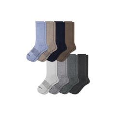 Men's Marl Calf Sock 8-Pack