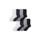Men's Modern Rib Half Calf Sock 8-Pack