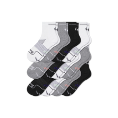 Men's Run Quarter Sock 12-Pack