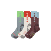 Men's Merino Wool Blend Hiking Calf Sock 3-Pack