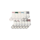 Women's Vintage Stripes Half Calf Socks 12-Pack