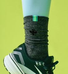 Women's Merino Wool Blend Run Quarter Sock 3-Pack