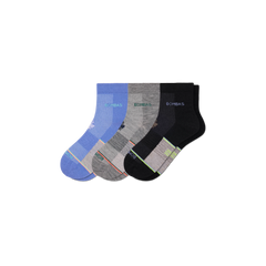 Men's UltraLite Sport Merino Wool Blend Quarter Sock 3-Pack