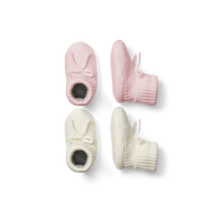 Baby Bow Gripper Slipper 2-Pack
