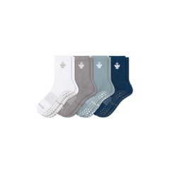 Men's Gripper Half Calf Sock 4-Pack