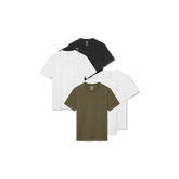 Men's Pima Cotton Slim Crew Neck T-Shirt 6-Pack