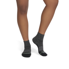 Women's Merino Wool Blend Run Quarter Sock 3-Pack