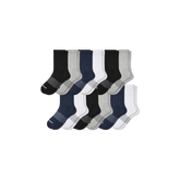 Men's Solids Half Calf Sock 12-Pack