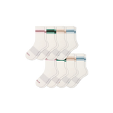 Women's Vintage Stripes Half Calf Sock 8-Pack