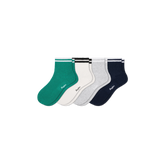 Women's Vintage Stripes Open Knit Quarter Sock 4-Pack