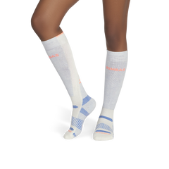 Men's Mid-Cushion Merino Wool Blend Ski & Snowboard Sock 2-Pack