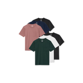 Men's Premium Weight Pocket Crew Neck T-Shirt 6-Pack