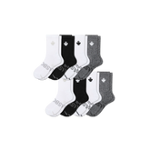 Men's All Sport Half Calf Sock 8-Pack