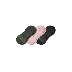 Women's Studio Gripper Ballet No Show Sock 3-Pack