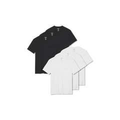 Men's Pima Cotton Pocket Crew Neck T-Shirt 6-Pack