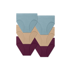 Women's Seamless High Rise Brief 6-Pack