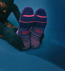 Men's Merino Wool Blend Run Ankle 6-Pack