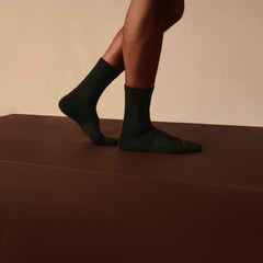 Men's Solids Half Calf Socks