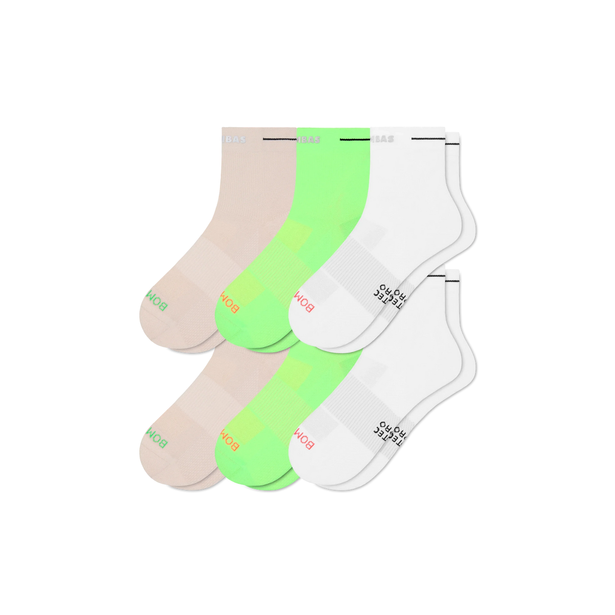 Women's RunPro Quarter Sock 6-Pack