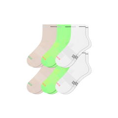 Women's RunPro Quarter Sock 6-Pack