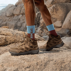 Men's Merino Wool Blend Hiking Calf Sock 6-Pack